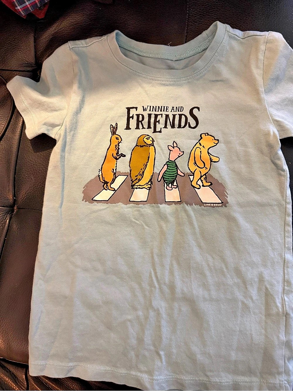 Life Is Good Winnie and Friends Abbey Road Toddler Crusher Tee Abbey Road Tee